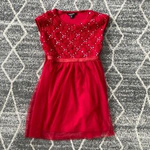 George red holiday dress